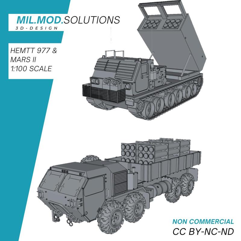 HEMTT M977 Truck & MARS II German Armed Forces
