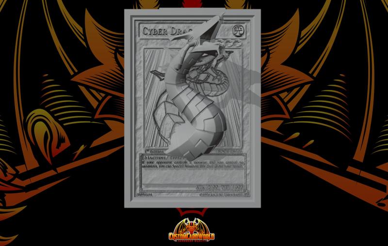 Yugioh Full 3D Card - Cyberdragon