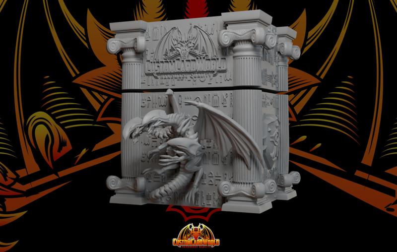 Yugioh Deckbox - Blue Eyes Ultimate Dragon