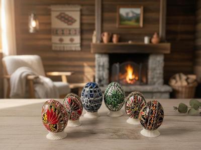 Egg holders in various designs