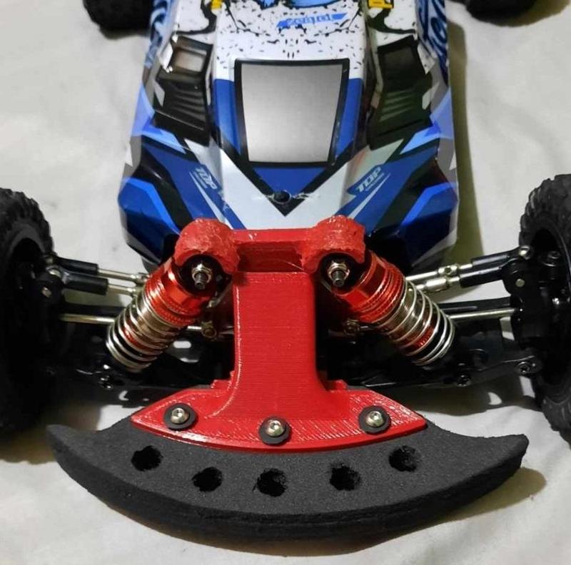 Front Foam Bumper (V2) for WLTOYS 144001, 144010, 124017, 124019