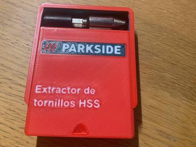 HSS Parkside Screw Extractor Box