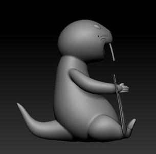 Sitted Rufus Kim Possible