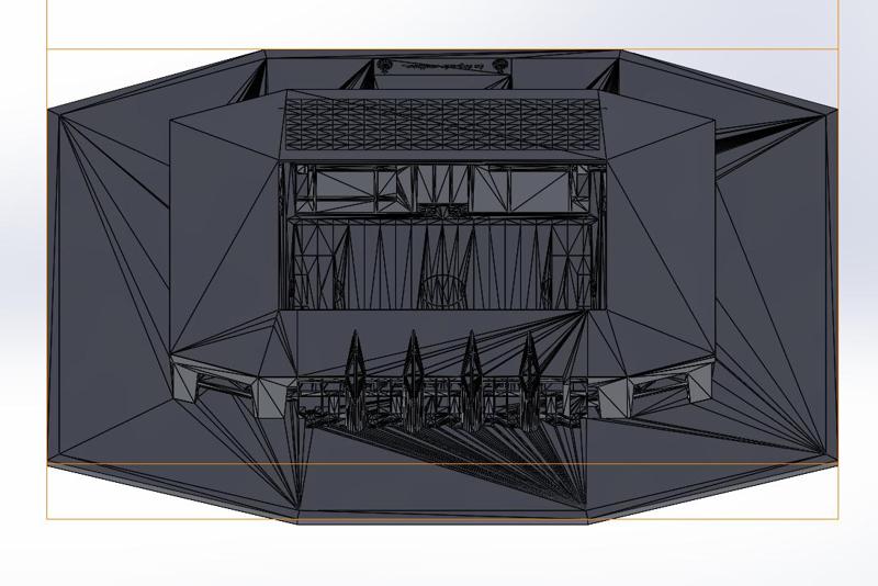 Asse - Stade Geoffroy Guichard - Map