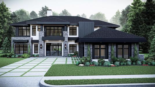 Modern House Number 10 - Stl-Dae file - 3d model Only