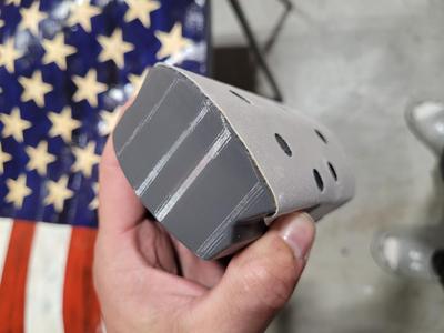 Rounded 5" sanding block