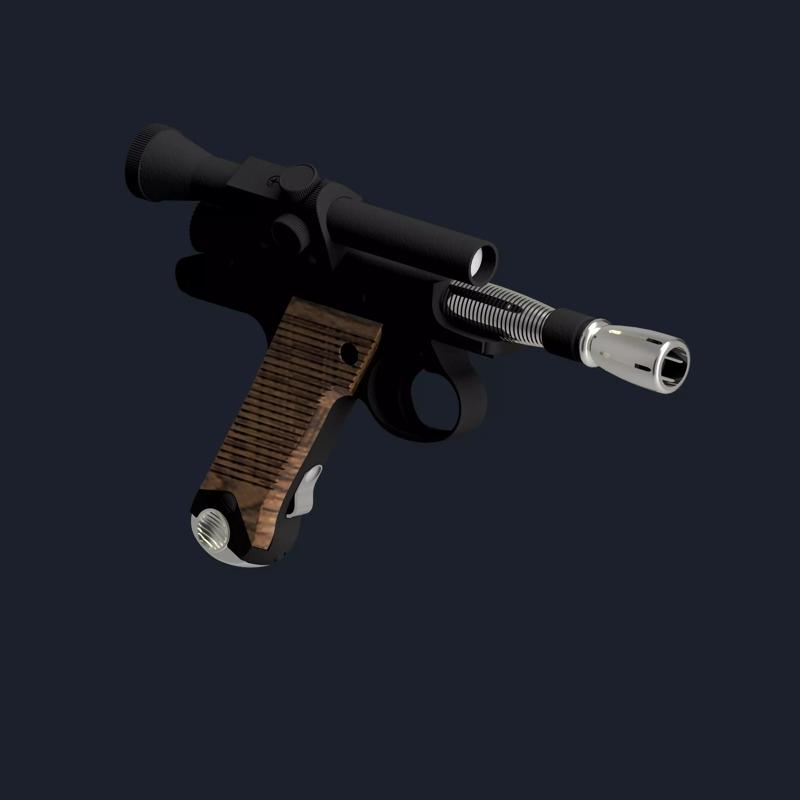 Cara Dune Blaster Cosplay Prop