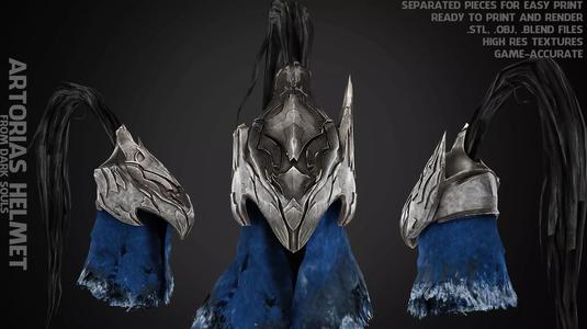 Dark Souls Knight Artorias Abysswalker Helmet for Cosplay
