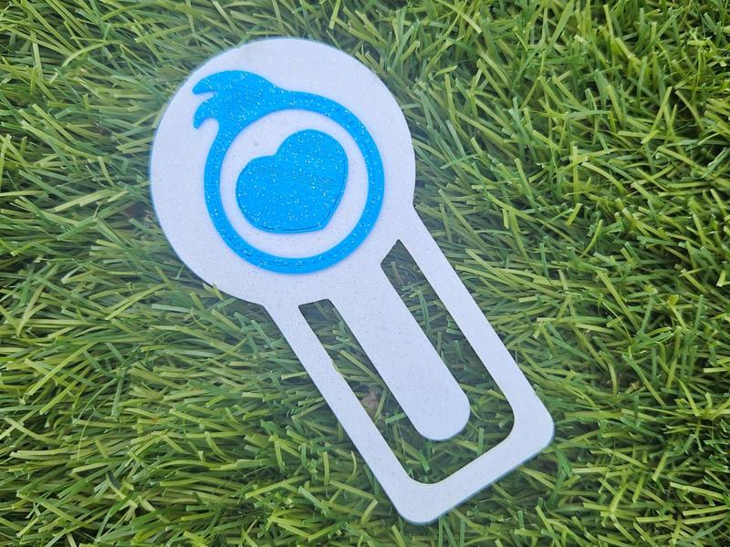 Bookmark of the clown Plim Plim (no AMS)