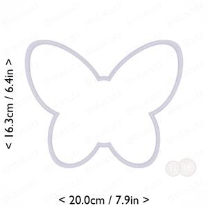Butterfly Cookie Cutter 7.5in / 19.1cm