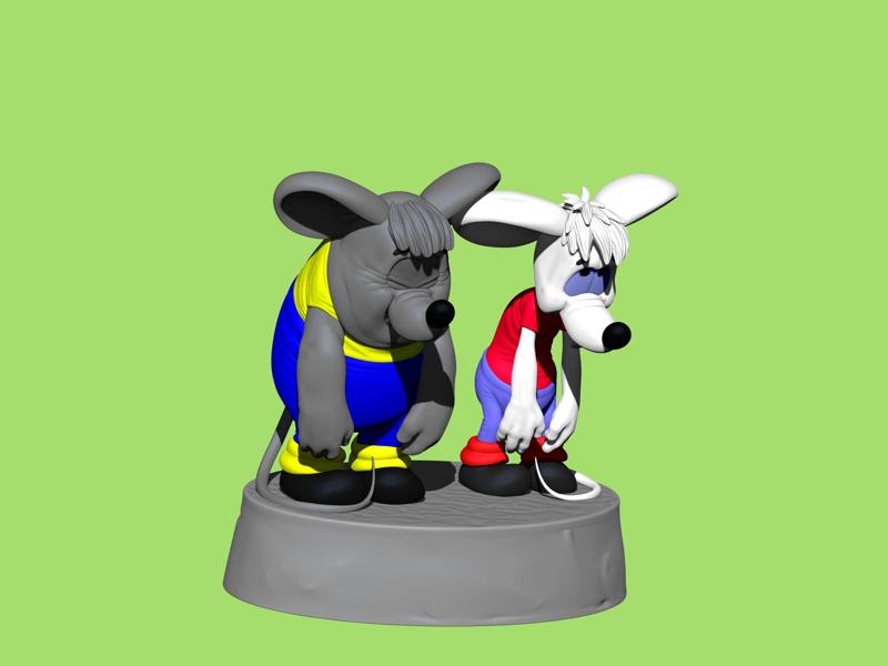 SAD MICE. Prosti nas Leopold for 3D printing STL.