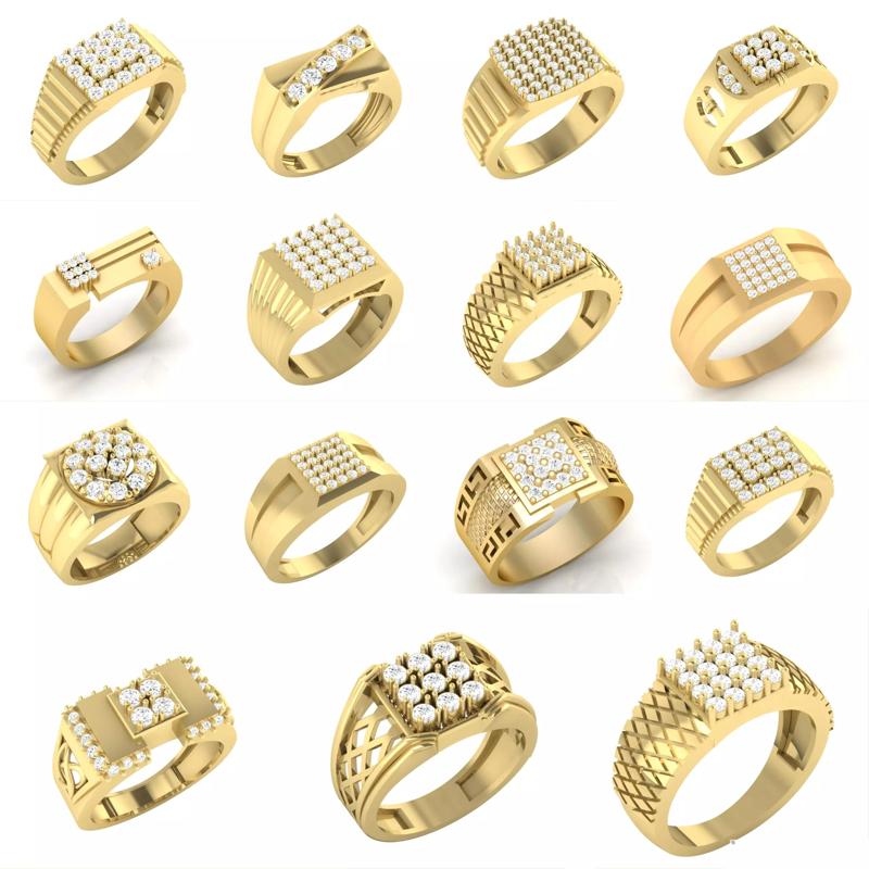 CNGR GENTS RING COLLECTION  30 PCS