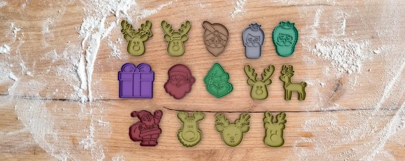 17 cookie cutter pack from Christmas