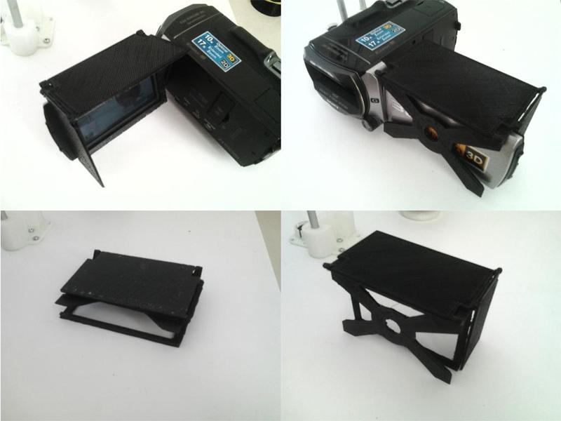 Sony HDR-TD10 Foldable Sunshade