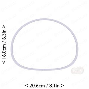 Mochi Cookie Cutter 7.75in / 19.7cm