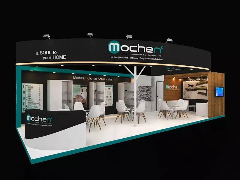 10 mtr x 4 mtr Exhibition stand