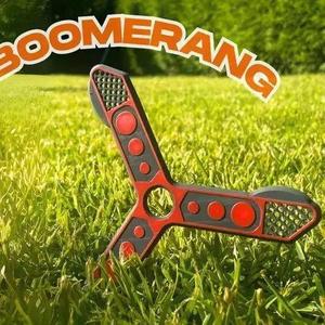 Modern Three-Blade Boomerang 3D Model