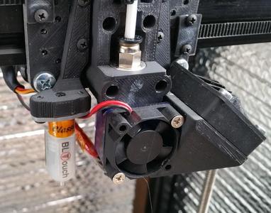 E-Bot Advanced Carriage BL-Touch Mount