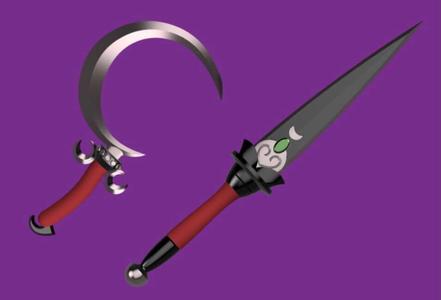 Hades II - Melinoe Sister Blades set 3D model