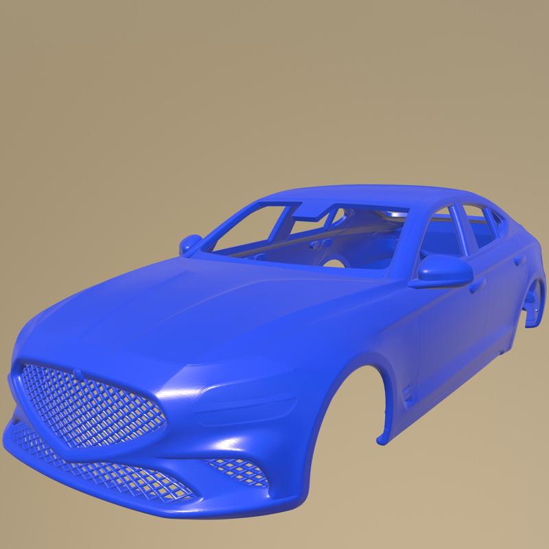 Genesis G70 2022 PRINTABLE CAR BODY