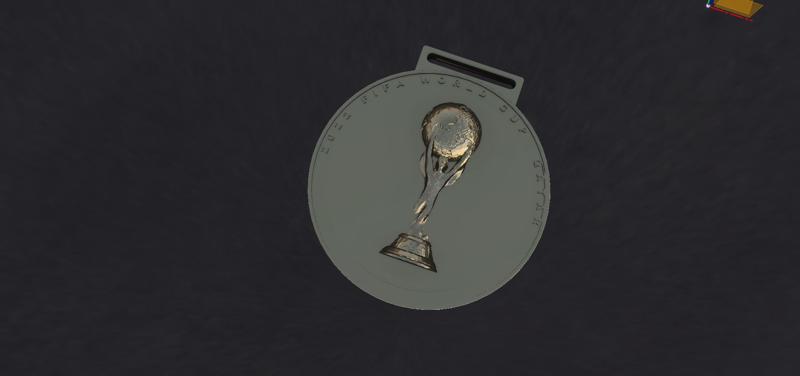 medalla FIFA WORLD CUP QATAR 2022