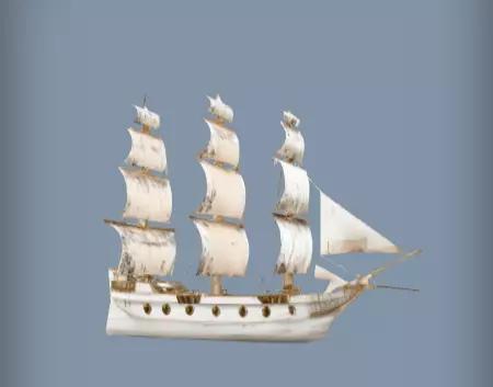 3d model sailing ship