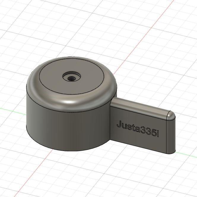 1in Wood Dowel Cap With Peg