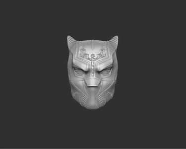 ONE12 Scale Head black Panther