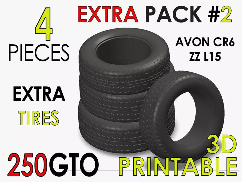 Ferrari 250 GTO - Car Kit - Extra Pack 2