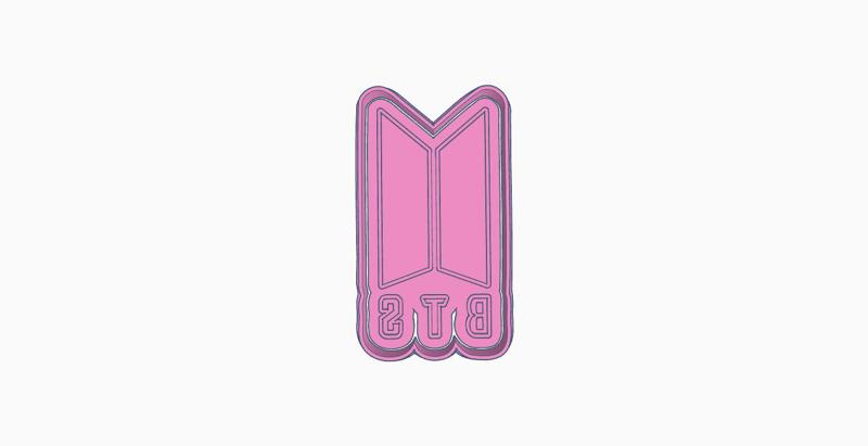 KPOP BTS LOGO COOKIE CUTTER