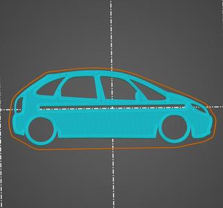 Citroen Xsara Picasso side toothpaste squeezer