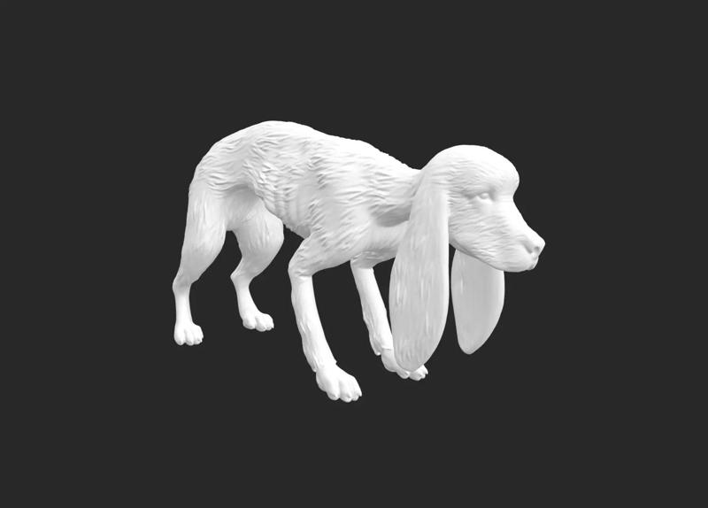 Haunted Mansion Caretaker Dog