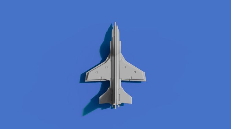 MODEL FIGHTER AIRCRAFT F16
