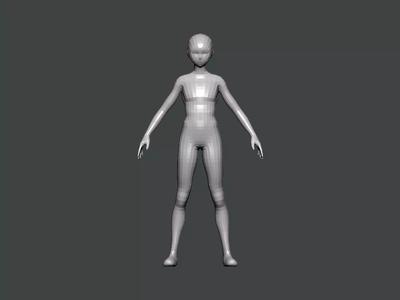 3D Model-BASE MESH0001