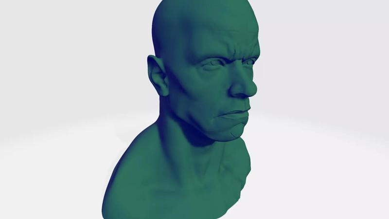 Arnold 3DPrint Bust