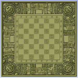 Mayan calendar chess board 3D Model STL for CNC Router or 3d printing chess chess chess board calendar chess board aya