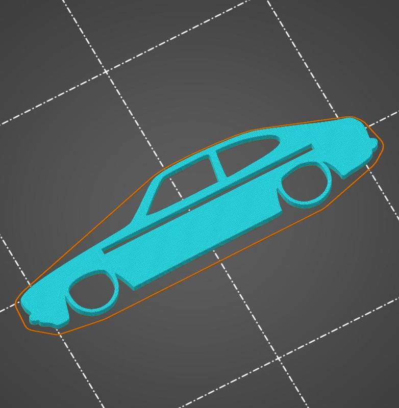 Ford Capri mk3 laser toothpaste squeezer