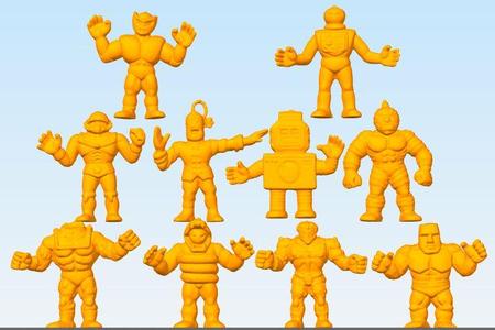 M.U.S.C.L.E. MEN - KINNIKUMAN #81-90