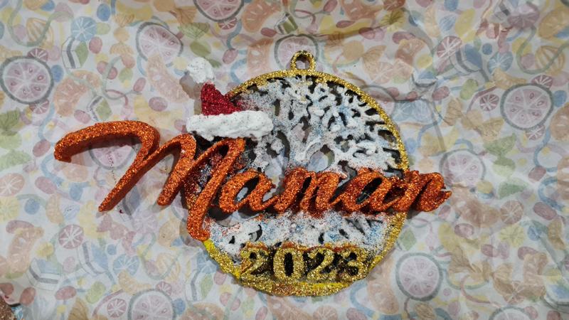 mom's christmas ornament