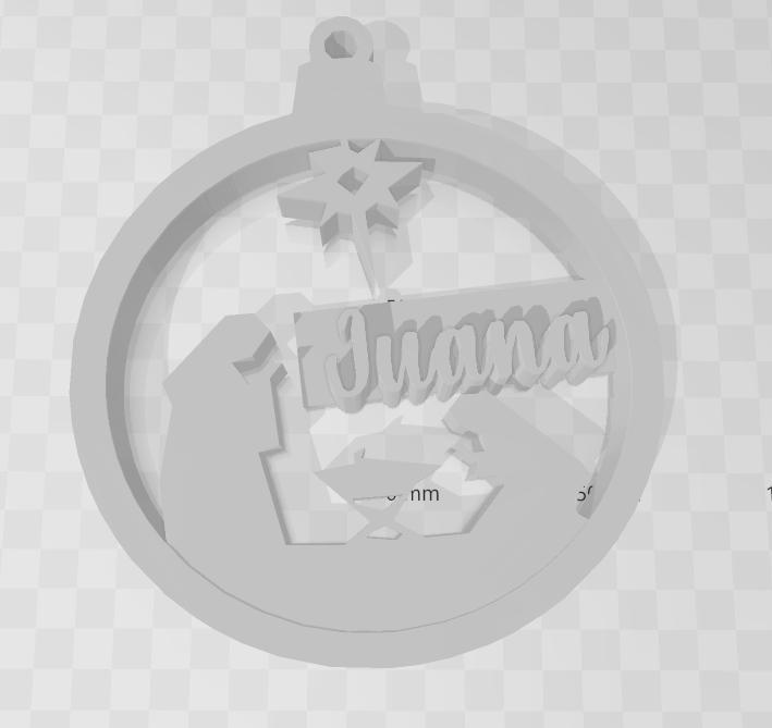 Juana Christmas sphere