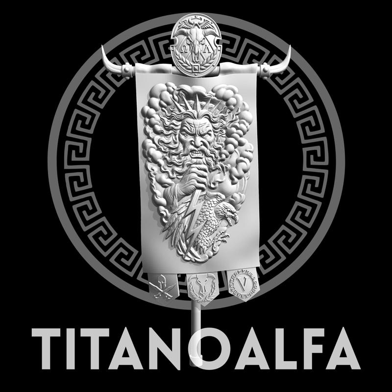 Minotaurs banner 4 ZEUS greek banner