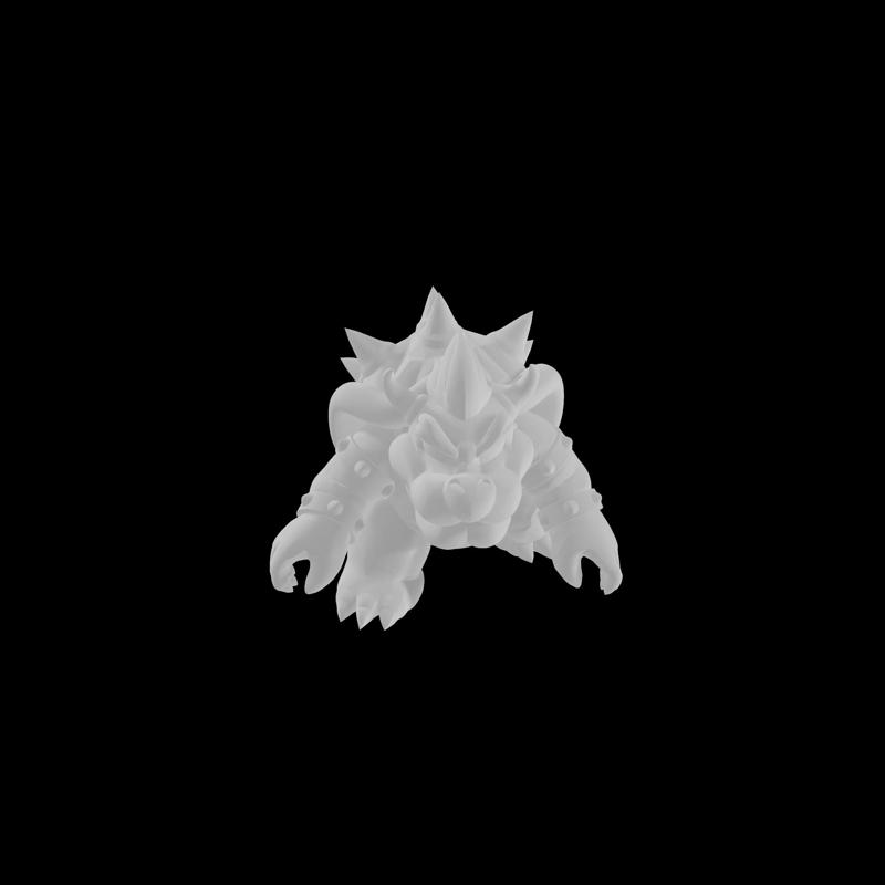 MARIO BOWSER STATUE 17