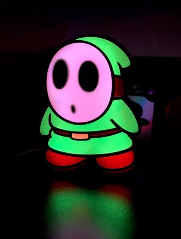 Shiguy light lamp - Shiguy lamp - Super Mario