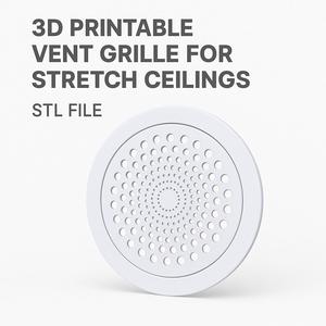 Minimalist Ceiling Vent Cover