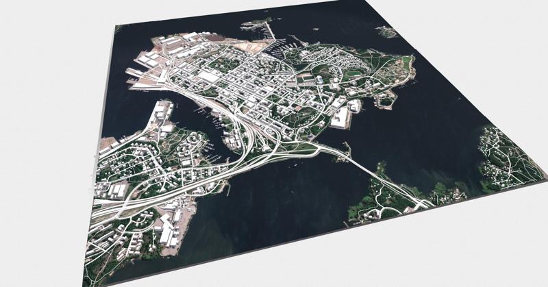 Cityscape Kotka Finland