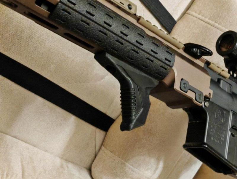 M-lok tactical hand stop 