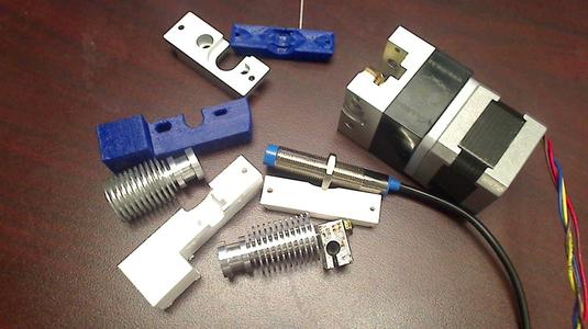 E3D V6 Extruder Mount With Probe Lite 