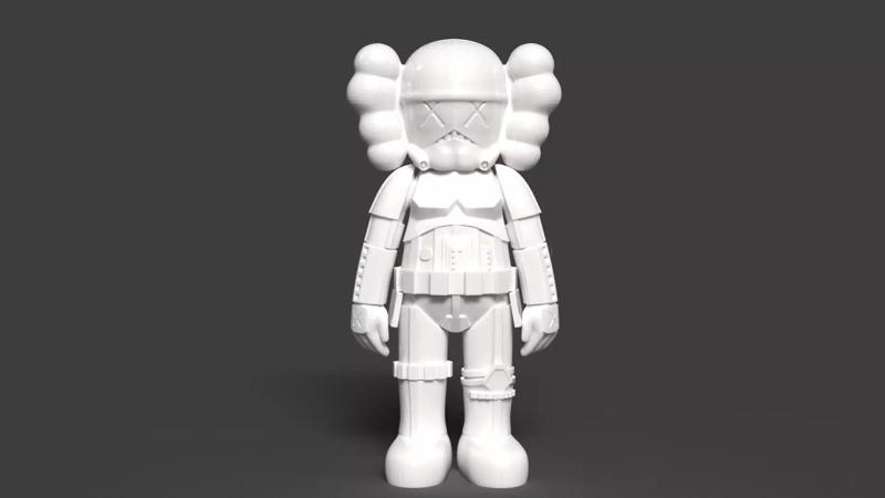 KAWS STAR WARS STORMTROOPER by GLOBO STARK