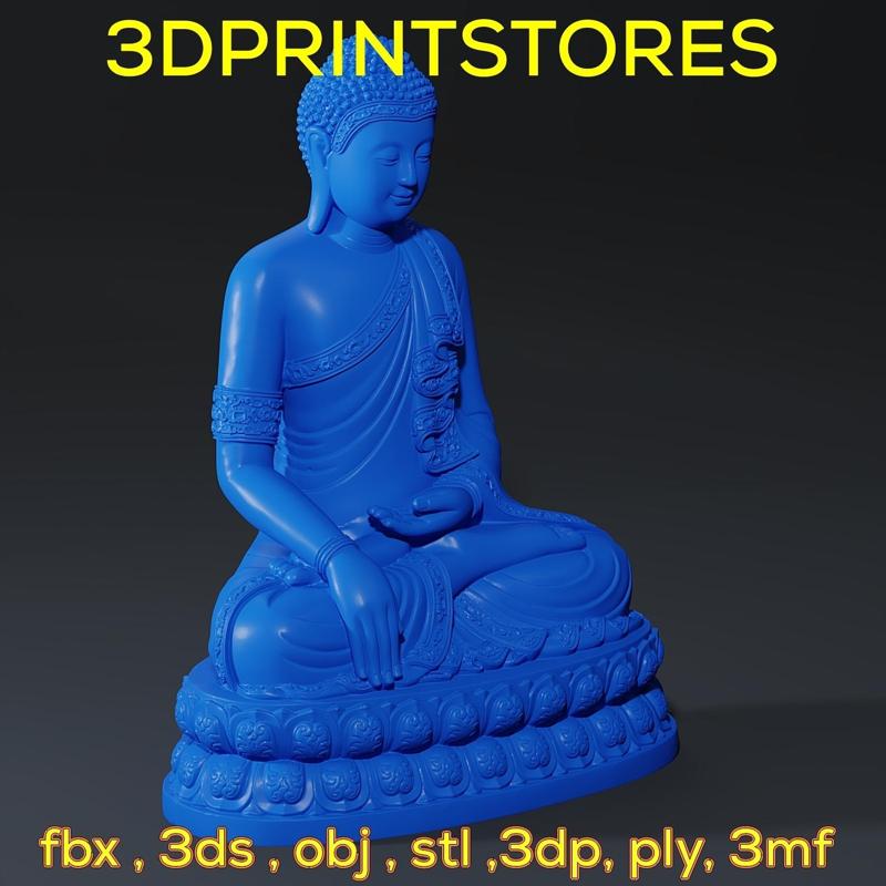 Buddha statue only ready to print