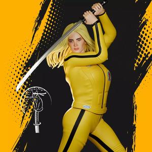 Kill Bill SFW and NSFW Ready For 3D Printing